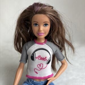 Barbie You Can Be Anything Skipper Ice Cream Stand Shop Sister DOLL ONLY 2017